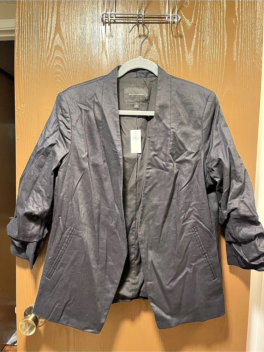 Banana Republic Women's Blazer Gray Size 12 NWT